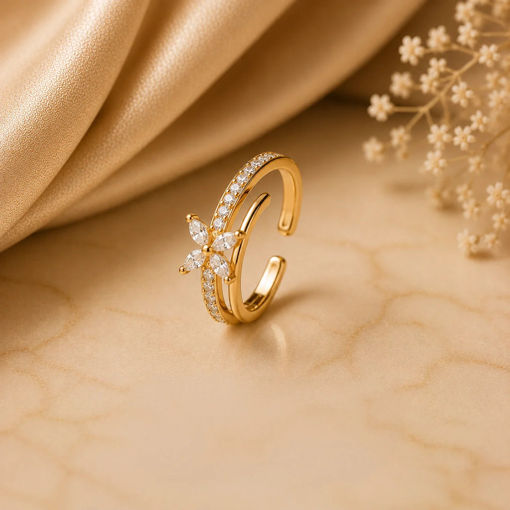 Marquise Diamond Earcuffs