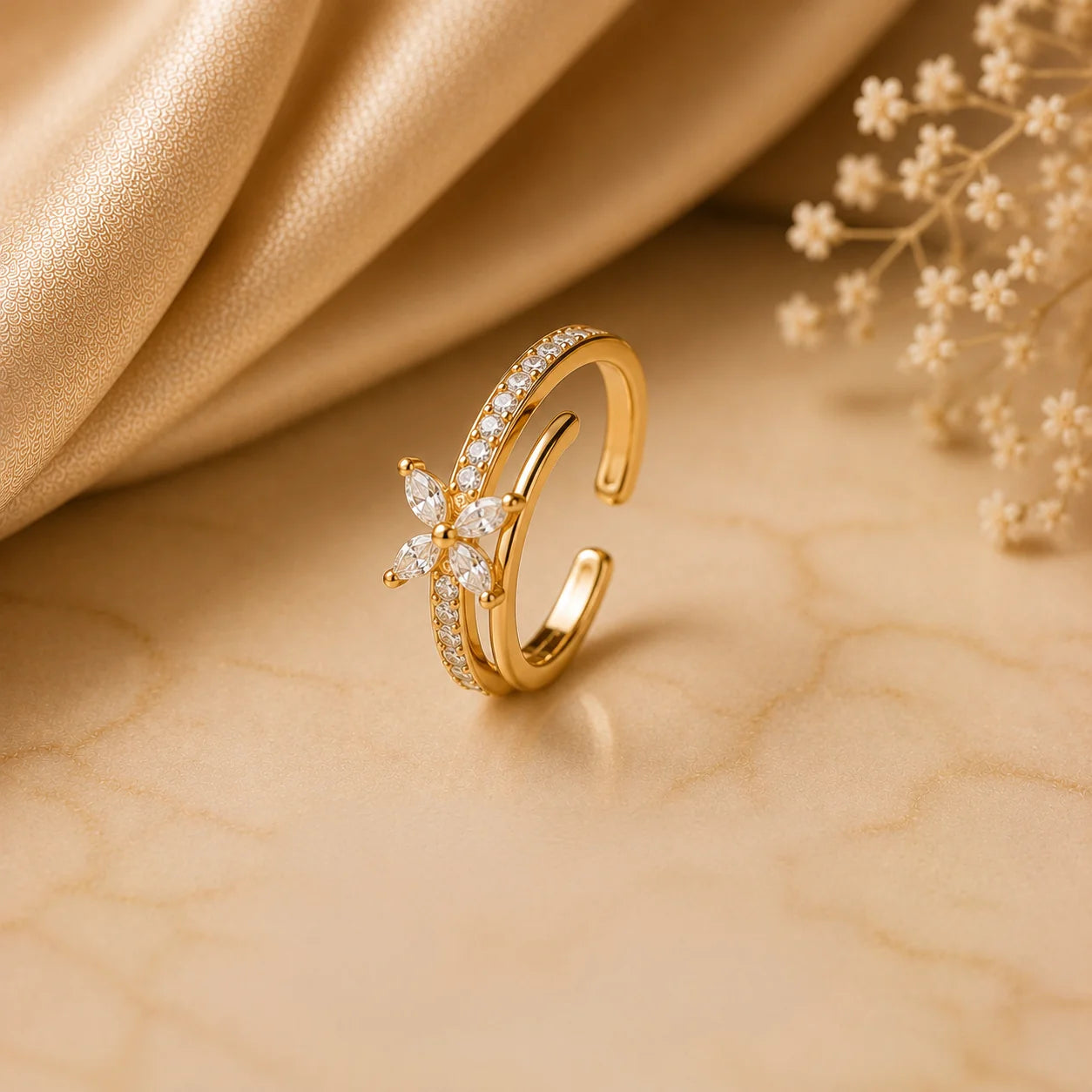 Marquise Diamond Earcuffs