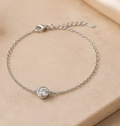 Single Diamond Bracelet