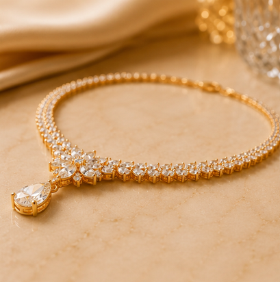 Diamond Sparkle Necklace