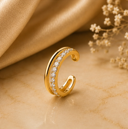 Gold Earcuffs