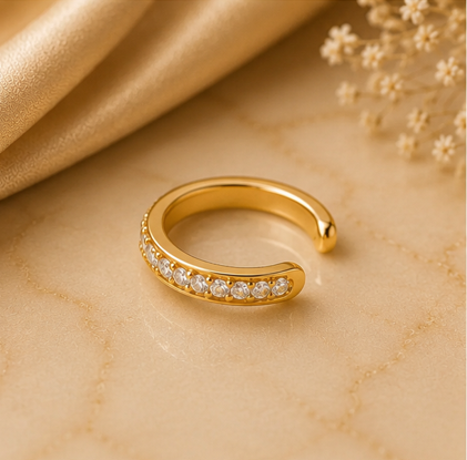 Gold Earcuffs