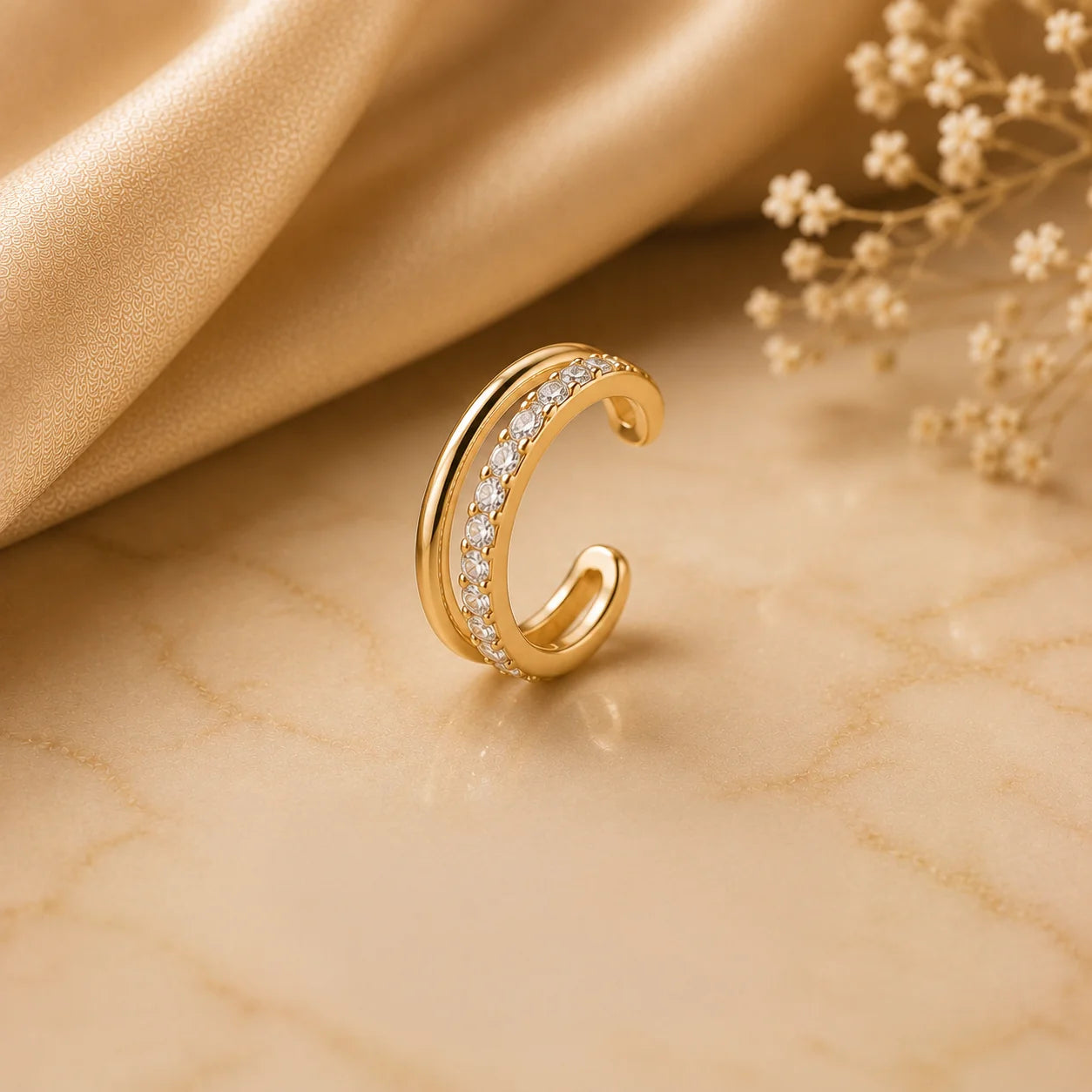 Gold Earcuffs