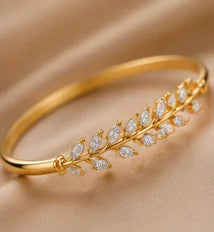 Gold Marquise Bracelet