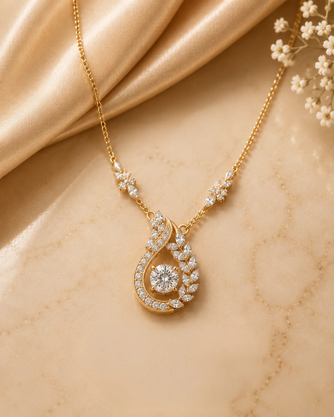 Party Wear Diamond Necklace