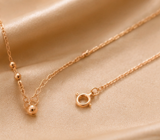 Rose Gold Bead Chain