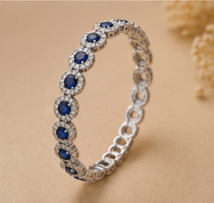 Sapphire Diamond Bracelets