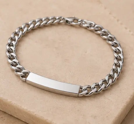 Mens Silver Bracelet