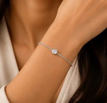 Single Diamond Bracelet