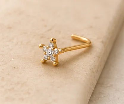 Star Sparkle Diamond Nose PIn