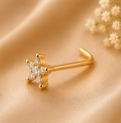 Star Sparkle Diamond Nose PIn