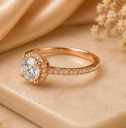 Women Engagement Diamond Ring