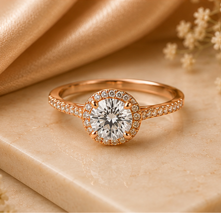 Women Engagement Diamond Ring